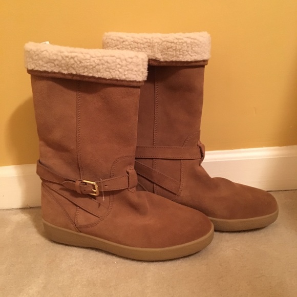 Coach Shoes - NWT Coach Suede Boots